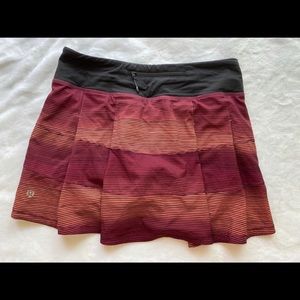 Lululemon pace revival skirt 4